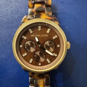 Women’s Michael Kors watch - tortoise